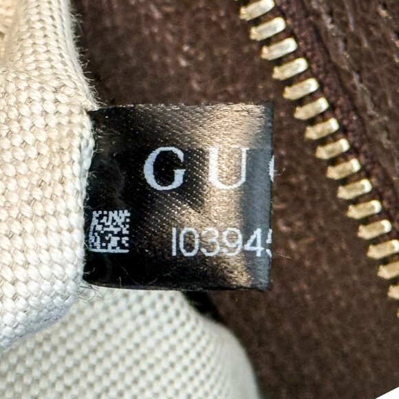 Gucci 724642 Unisex Giant GG Canvas & Leather Medium Duffle Bag - Picture 9 of 9